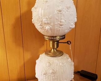 Fenton Rose Lamp, one of several lamps