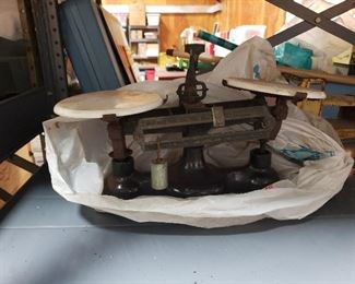 Antique scales