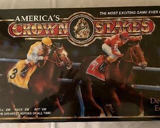 America’s Crown Stakes Game Deluxe Edition still sealed in plastic!