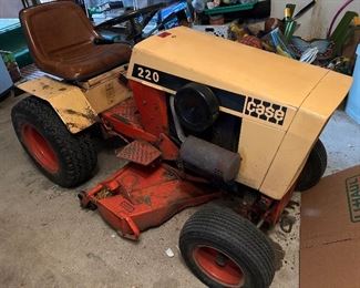 J I Case 220 Riding Mower --See it in action https://youtu.be/viNlb2759Wg