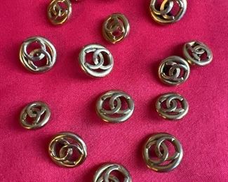 Chanel Buttons marked Chanel