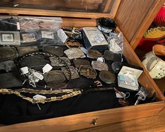 Belt Buckles and Jewelry