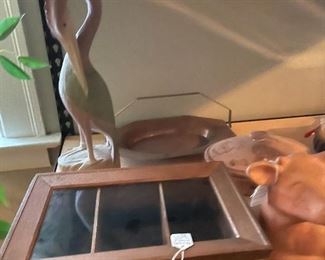 Display Box and Vintage Ceramics