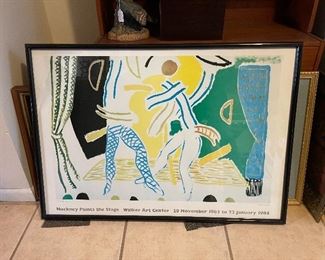 David Hockney at Walker Art Center Poster