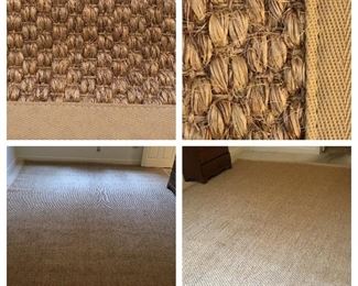 Details of sisal rug