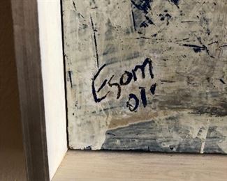 Detail of previous painting. 