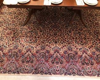 $900.00. Karastan wool rug, “Ivory Kirkman”, 11’ 6” by 14’