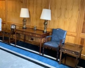 Pair Century Side Tables. $200 pair