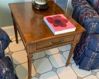 Pair Henredon Side tables. $200 pair