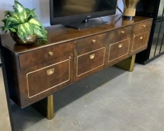 Rare Romweber 1970’s credenza. Deep scratches to top. $1,200