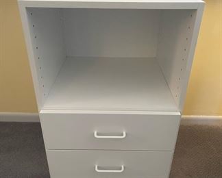Techline two-drawer cabinet