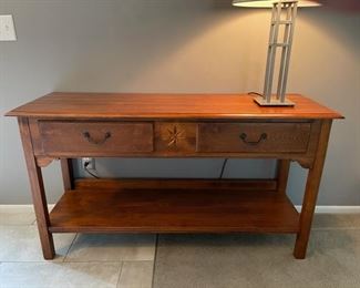 Ethan Allen console table