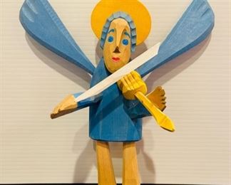 Polish Folk Wood Angel