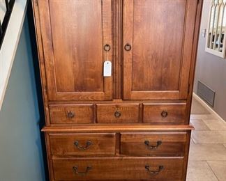 Ethan Allen multi-use storage cabinet