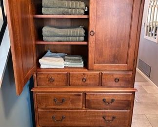 Ethan Allen multi-use storage cabinet