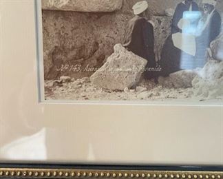 C. 1870’s Henri Béchard ‘Ascension de la Grande Pyramide - Ascending The Great Pyramid’ 