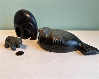 Inuit carvings