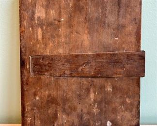 Antique Russian Icon of Vladimirskaya Mother of God.  9” Tall x 7” Wide