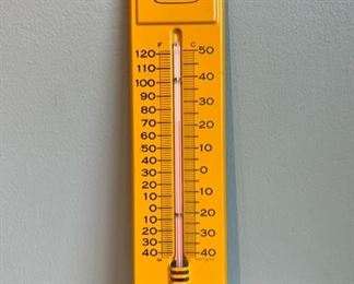 John Deere thermometer in excellent vintage condition