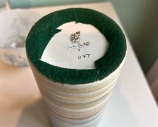 Orrefors, Kosta Boda and a Rare striped vase by Sascha Brastoff