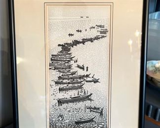 Okuyama Jihachiro woodcut