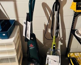 Boswell Quicksteamer Powerbrush and HAAN Slim & Light Floor Sanitizer