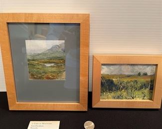 Small original artworks by Sven Davidsson 