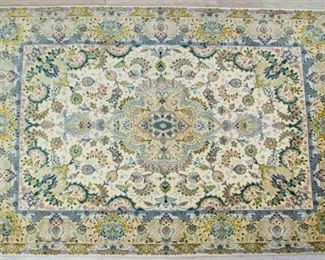 334	Persian Rug	Persian silk rug. 7'4" x 4'11 1/2"
