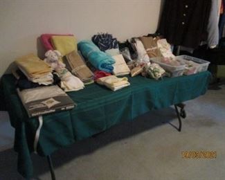 Towels/tablecloths/sewing