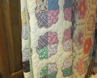 Beautiful Twin Handstitiched quilt 
