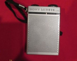 Sony transistor radio 