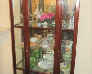 Lighted Curio Cabinet
