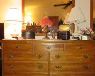 Ethan Allen Dresser with Mirror