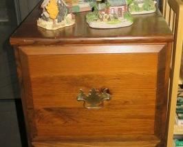 Wood File Cabinet