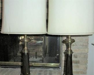 Stiffel Brass Table Lamps