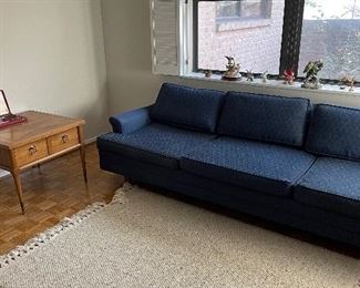 mid century low sofa