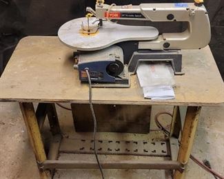Ryobi 16in Variable Speed Scroll Saw w Table