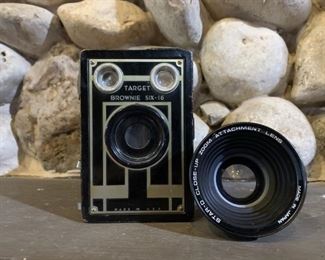 Vintage Target Brownie Six-16 Camera with
 Zoom