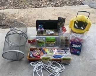 Tackle Box with all Fishing Tackle