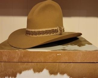 Resistol Stagecoach Cowboy Hat, Size 6 7/8 in Box