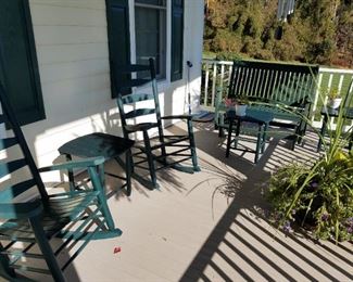 outdoor furniture, with cushions