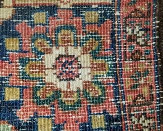 large area rug back, Heriz (162" x 115")