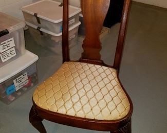 10 dining chairs (2 with arms)