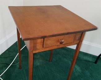 primitive side table