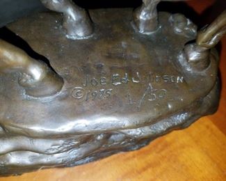 Joe Ed Johnson bronze statue, #1 of 50