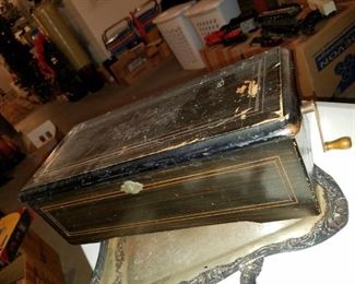 antique music box, works perfectly