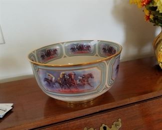 Triple Crown Fred Stone collector bowl