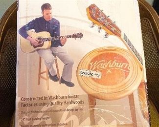 NIB Washburn Gutar Stool