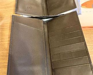 "Mercedes" Leather Card Holders, New in the Box