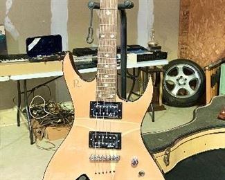 Limited Edition "B.C. Rich" Guitar with Case.